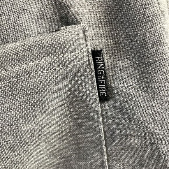 RING OF FIRE Mens Victory Textured Heat Joggers Heather Gray Size Large NWT - Picture 9 of 11